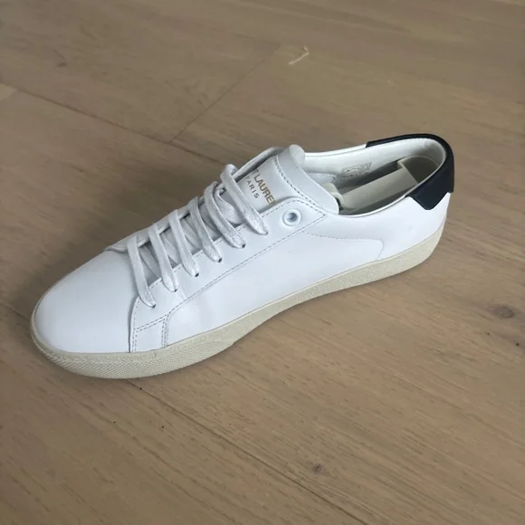 Saint Laurent Leather Sneakers size EU 38 - Picture 4 of 13